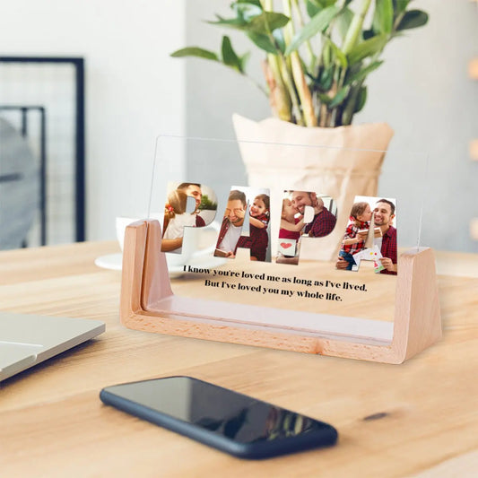 Personalized PAPA Frame – Custom Gift